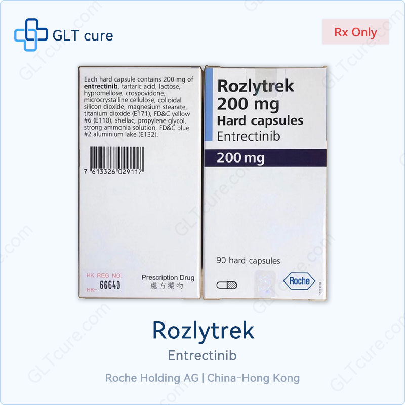 Rozlytrek (Entrectinib) 200mg Capsules x90 - Roche Hong Kong
