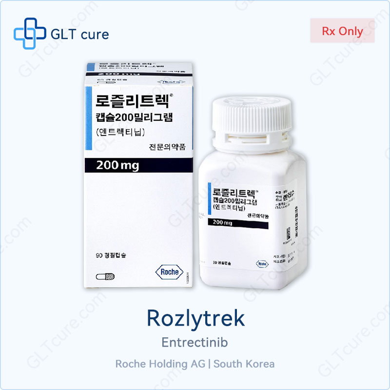 Rozlytrek (Entrectinib) 200mg Capsules x90 - Roche South Korea