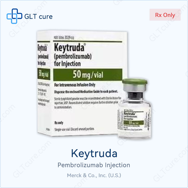 Keytruda pembrolizumab 50mg lyophilized powder vial - Merck Sharp & Dohme