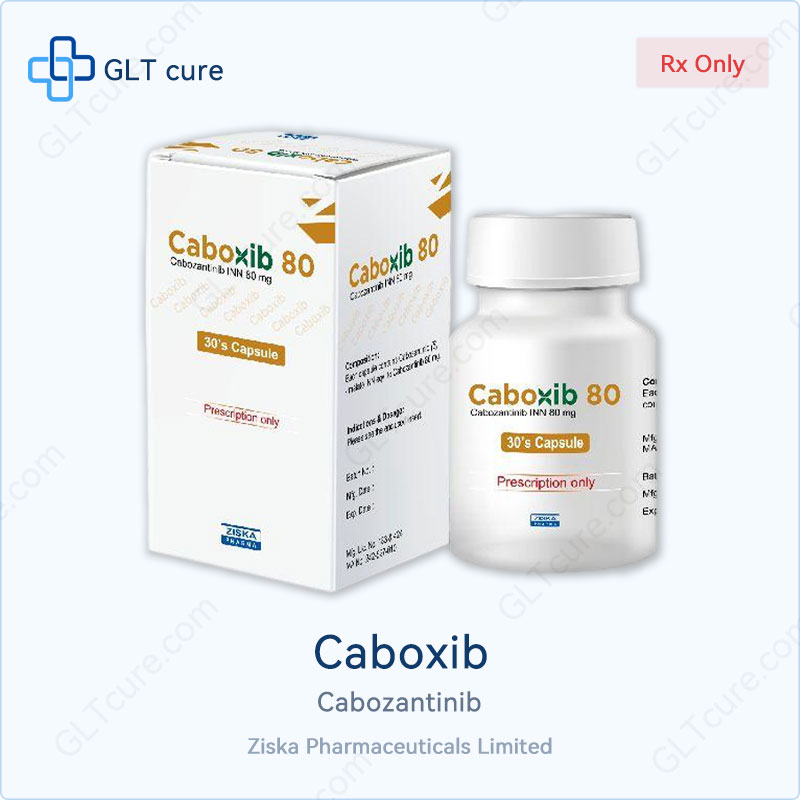 Caboxib (cabozantinib) tablets, multi-kinase inhibitor, Ziska Pharmaceuticals Ltd.