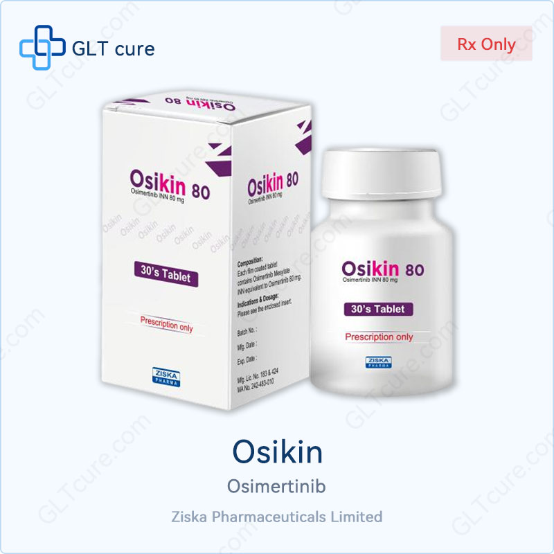 Osikin (Osimertinib) 80mg 30 tablets by Ziska Pharmaceuticals Bangladesh