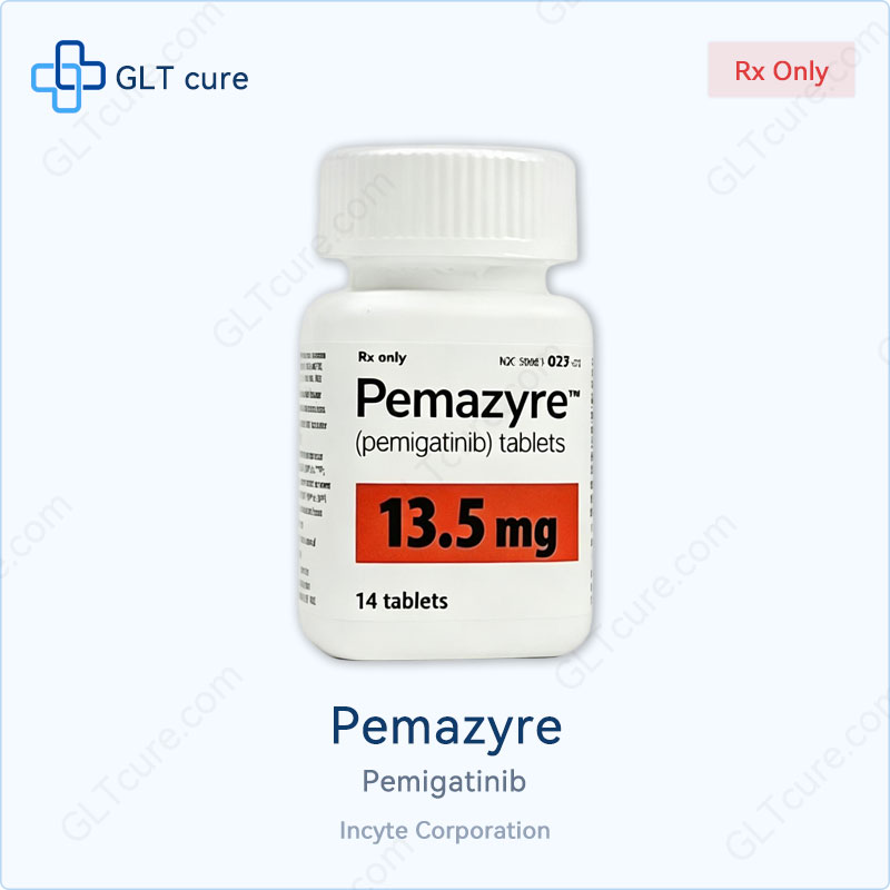 Pemazyre (Pemigatinib) 13.5mg 14 tablets by Incyte Corporation USA