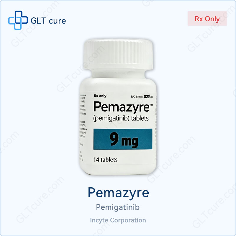 Pemazyre (Pemigatinib) 9mg 14 tablets by Incyte Corporation USA