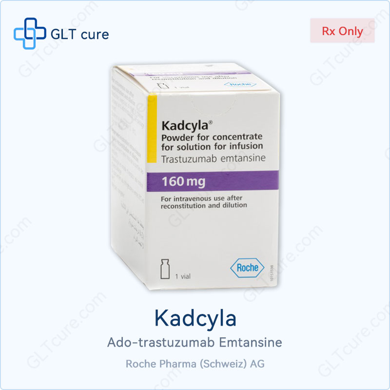 Kadcyla ado-trastuzumab emtansine T-DM1 160mg vial Roche Switzerland